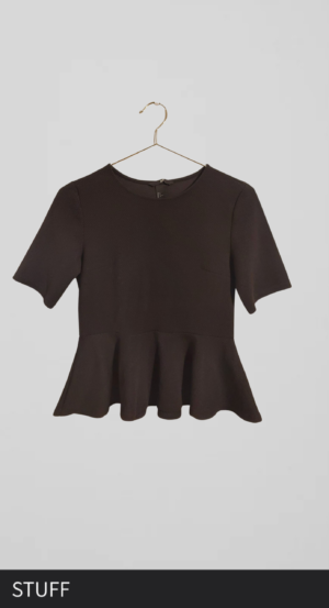 חולצה שחורה H&M
