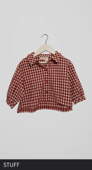 חולצה משבצות ZARA