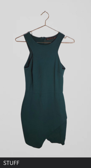 שמלה ירוקה ZARA