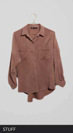 קורדרוי ורוד ZARA