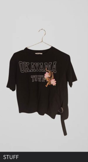 חולצה שחורה ZARA